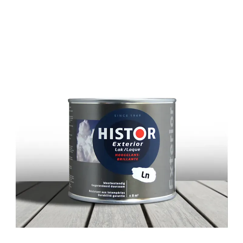 Goedkoop Natuurlijke Glans met Histor Exterior Lak Hoogglans
