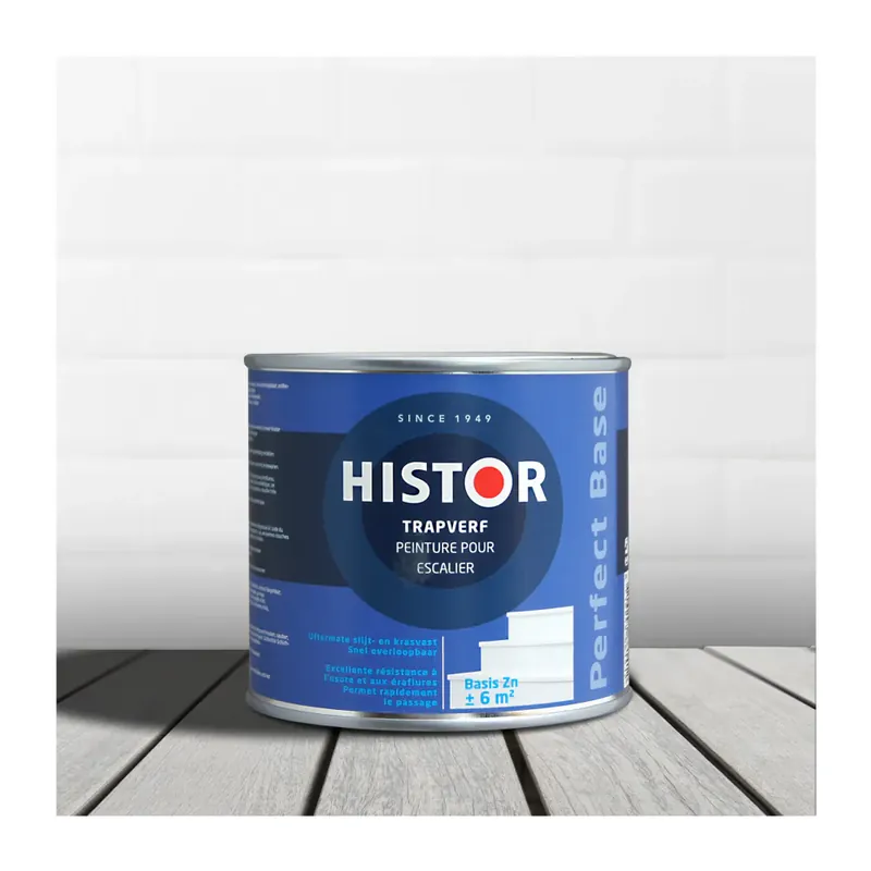 Histor Perfect Base Acryl Zijdeglans Trapverf Hoge Kwaliteit
