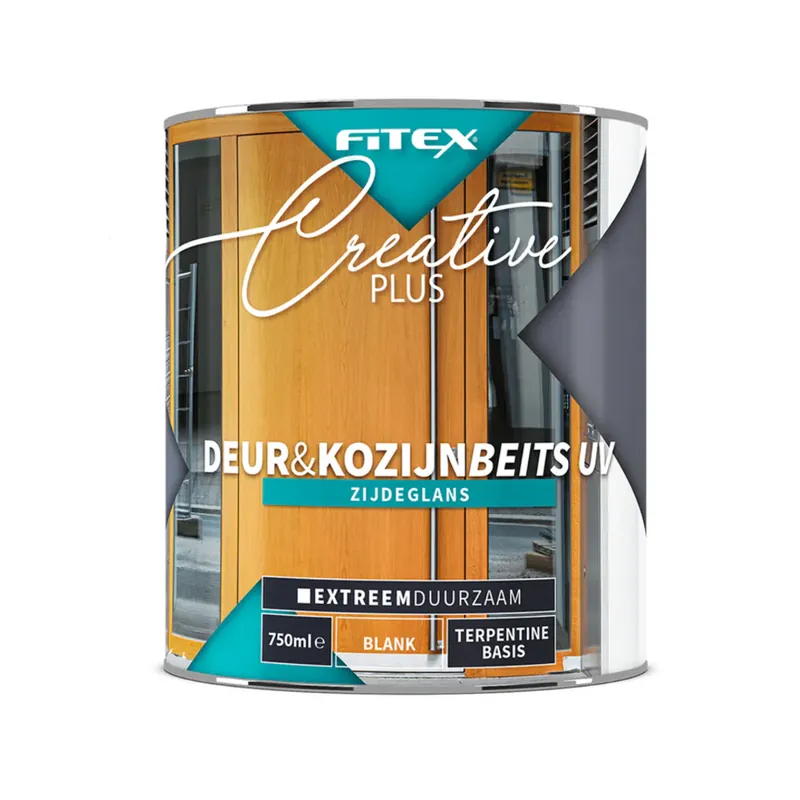 Fitex Creative Plus Deur & Kozijn Beits UV Zijdeglans Transparant Rechtstreeks Van De Fabrikant