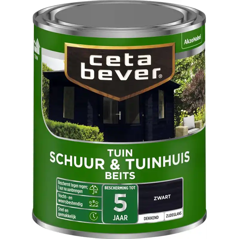 CetaBever Schuur & Tuinhuis Beits Dekkend Aanbieding