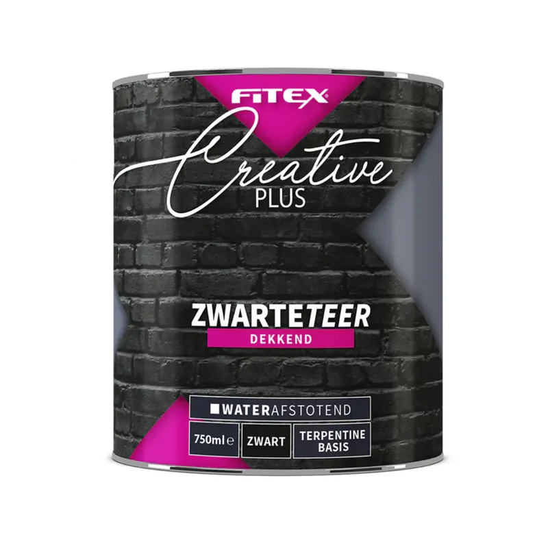 Tijdelijk Beschikbaar Fitex Creative Plus Zwarte Teer