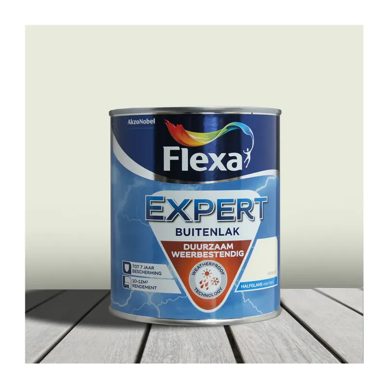 Flexa Expert Buitenlak Halfglans Ivoorwit Bestseller