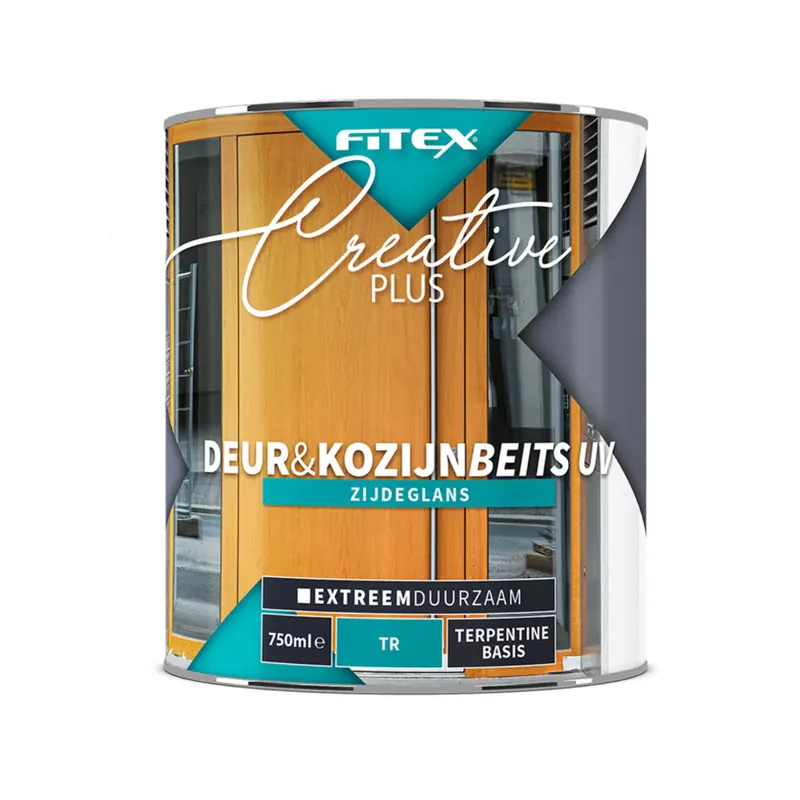 Fitex Creative Plus Deur & Kozijn Beits UV Zijdeglans Betrouwbaar