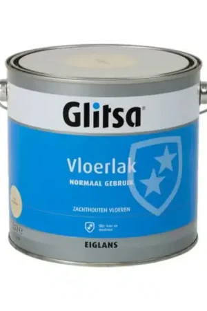 Glitsa vloerlak 2,5L Nieuw