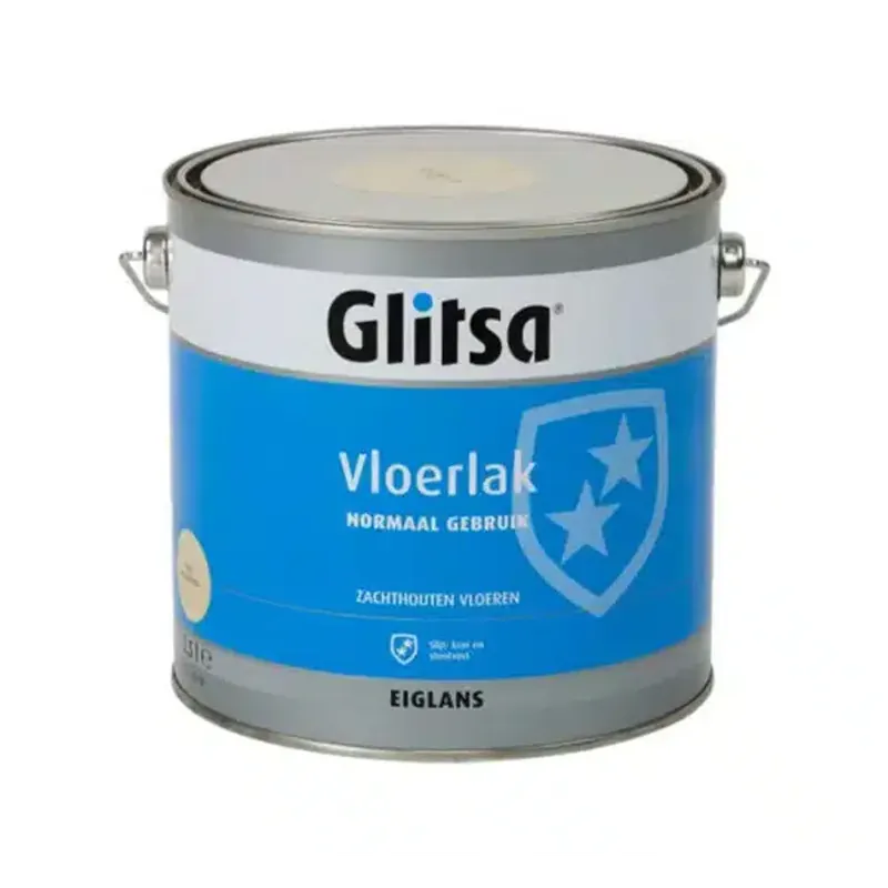 Glitsa vloerlak 2,5L Nieuw