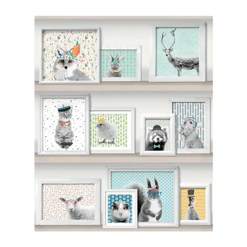 Ontdek Dutch Wallcoverings Freestyle Papierbehang Fotolijstjes L32501 Koopje