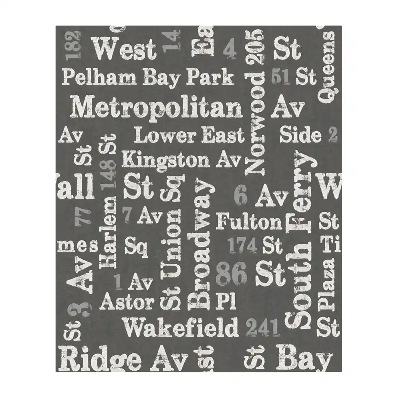 Rasch Sightseeing Vliesbehang Letters Zwart/Wit 886726 Bestel Nu