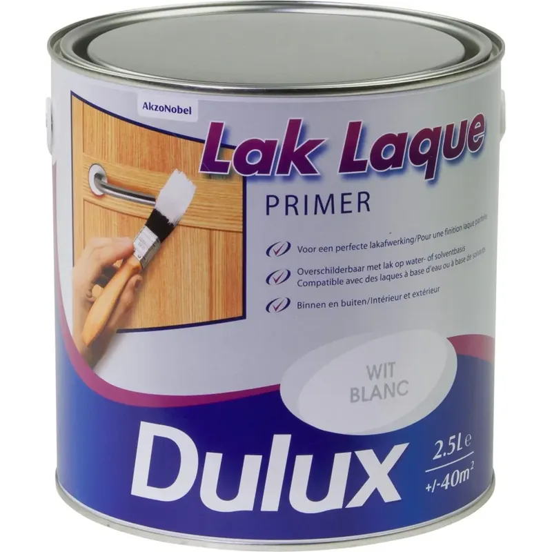 Koopje Dulux Universele Primer Wit 2,5L