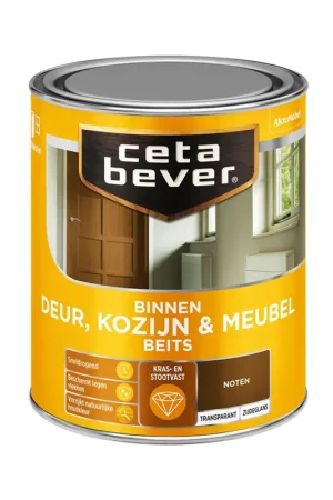 Cetabever Binnenbeits Deur, Kozijn & Meubel - Noten Aanbieding