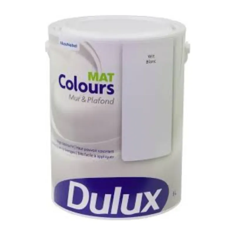 Direct Beschikbaar Dulux Muurverf Mat Wit 2,5 L