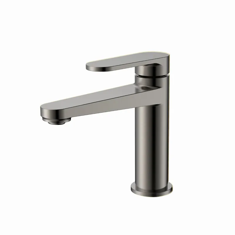 Blue Label Skive wastafelkraan gun metal FK-0421-GM Weekendaanbieding