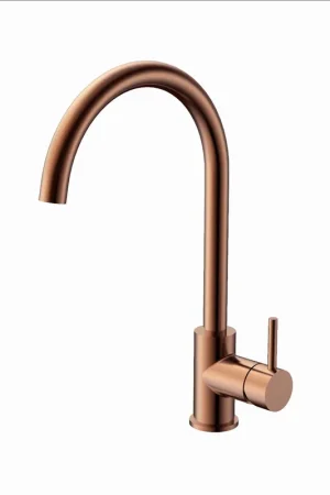 Blue Label Ribe keukenkraan C uitloop geborsteld brons FK-0329W-BR Must-Have