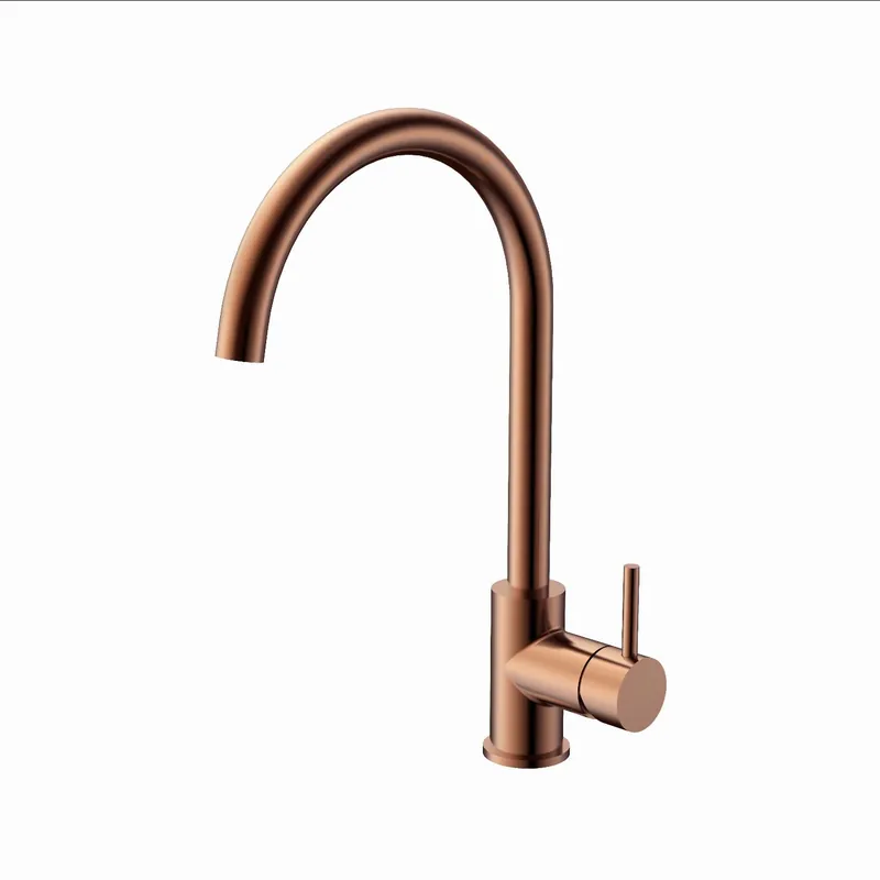 Blue Label Ribe keukenkraan C uitloop geborsteld brons FK-0329W-BR Must-Have