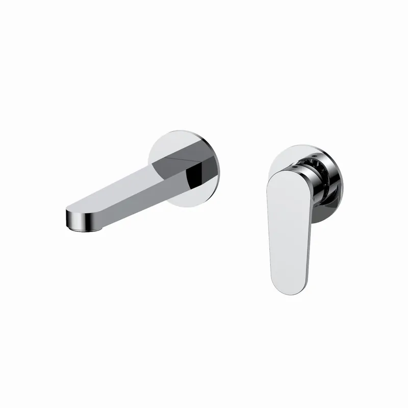 Blue Label Skive wastafelkraan wand incl. inbouwdeel chroom FK-0422-CP Rechtstreeks Van De Fabrikant