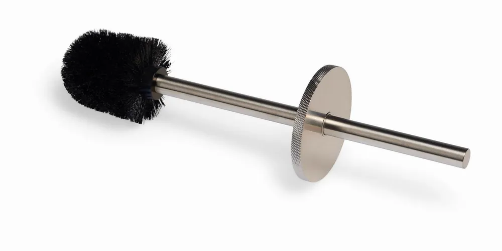 Fabrieksprijs Blue Label Vida Facet reserve onderdeel voor toiletborstelset, steek met deksel, geborsteld nikkel