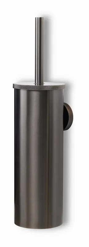 Blue Label Vida Facet toiletborstelset gun metal Dagaanbieding