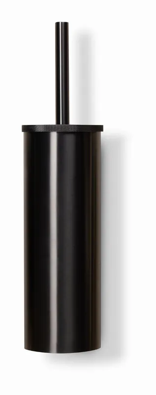 Blue Label Vida Facet toiletborstelset, mat zwart Beperkte Voorraad