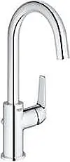Grohe Bau Flow L-size wastafelkraan m. waste chroom 23753000 Gecertificeerd