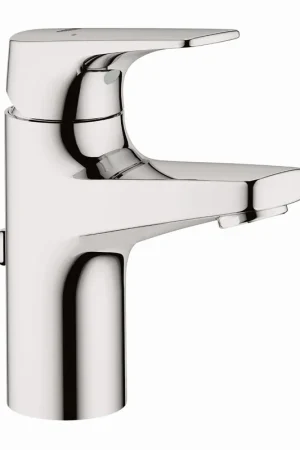 Superprijs Grohe BauFlow wastafelkraan S-size trekwaste chroom 23751000