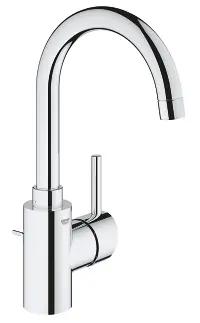 Grohe Concetto New L-size wastafelkraan m. waste draaibaar chroom 32629002 Nieuw