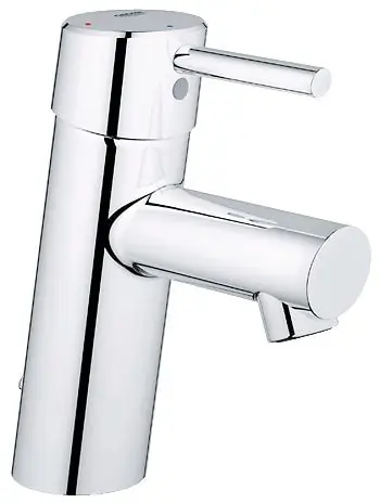 Grohe Concetto S-size wastafelkraan m. ketting chroom 2338110E Gereduceerde Prijs