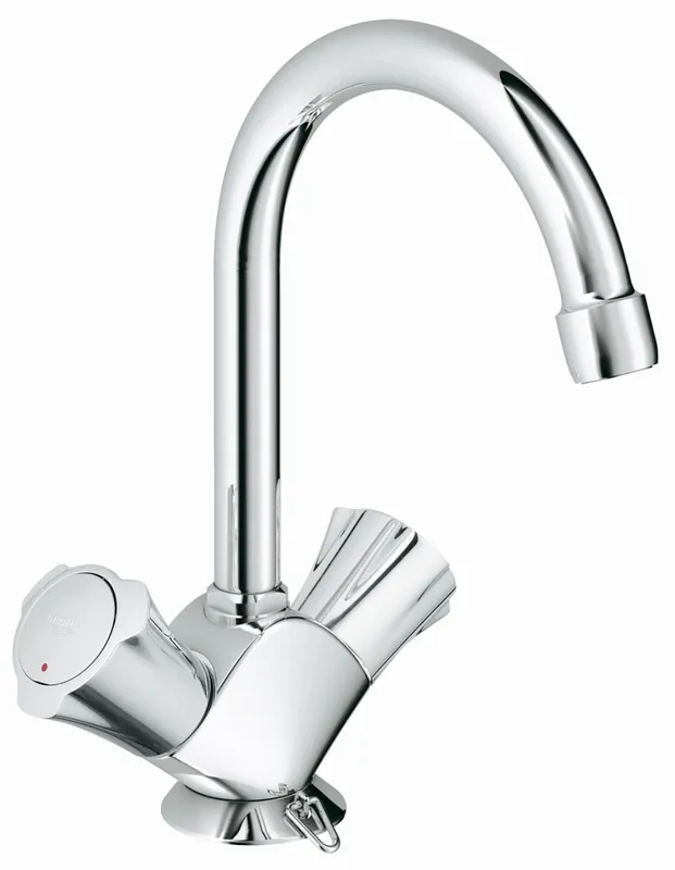 Grohe Costa wastafelkraan L-size ketting draaibaar chroom 21337001 Bestseller
