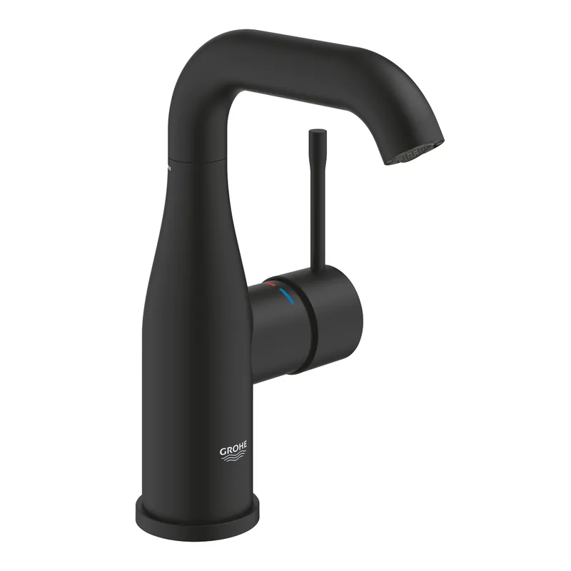 Merkproduct Grohe Essence M-size wastafelkraan Phantom Black 24176KF1