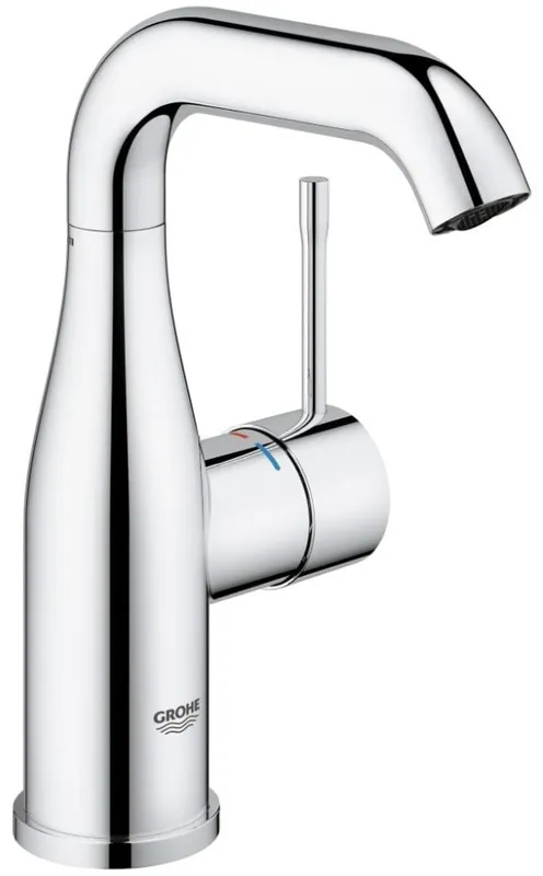 Lage Kosten Grohe Essence New M-size wastafelkraan draaibaar z. waste chroom 23463001