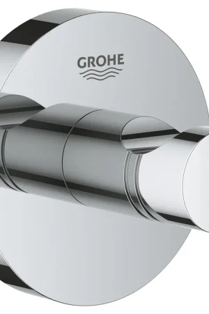 Actieprijs Grohe Essentials handdoekhaak wand enkel 1-gats metaal chroom 40364001