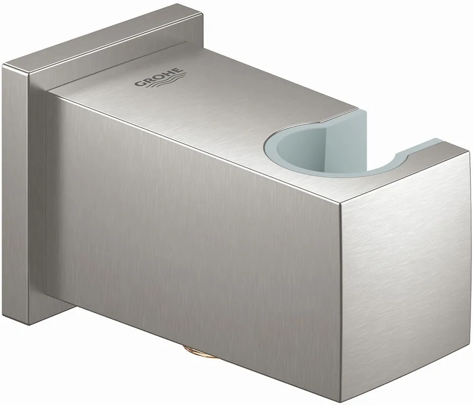Grohe Euphoria Cube wandaansluitbocht met houder G1/2" metaal supersteel 26370DC0 Seizoensaanbieding