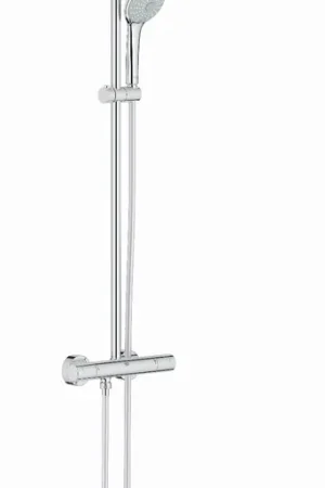 Actieprijs Grohe Euphoria douchesysteem m. douchethermostaat, aquadimmer, Euphoria, hoofddouche 210mm, handdouche Massage chroom 27964000