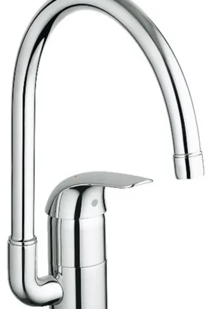 Bestseller Grohe Euroeco keukenkraan m. hoge uitloop chroom 32752000