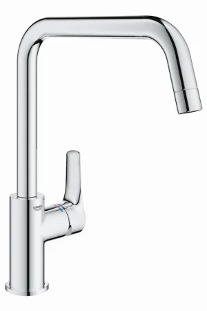 Veilige Betaling Grohe Eurosmart keukenkraan m. hoge draaibare uitloop chroom 30567000