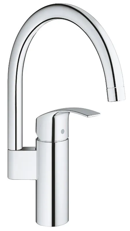 Meest Verkocht Grohe Eurosmart keukenkraan m. hoge draaibare uitloop chroom 33202003
