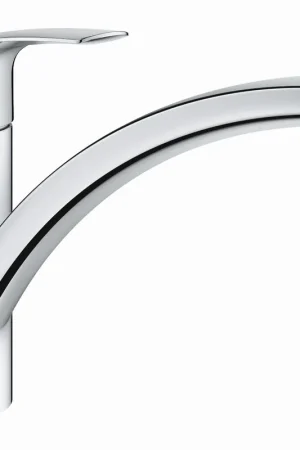 Voordeelprijs Grohe Eurosmart keukenkraan m. lage draaibare uitloop chroom 30260003