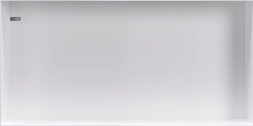 Looox Colour Box RVS op- en inbouw niskast 600x300mm wit CBOX60W Snelle Levering