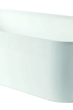 Luca Sanitair Primo back to wall bad van acryl met overloop 170x80x60h glans wit Alleen Vandaag