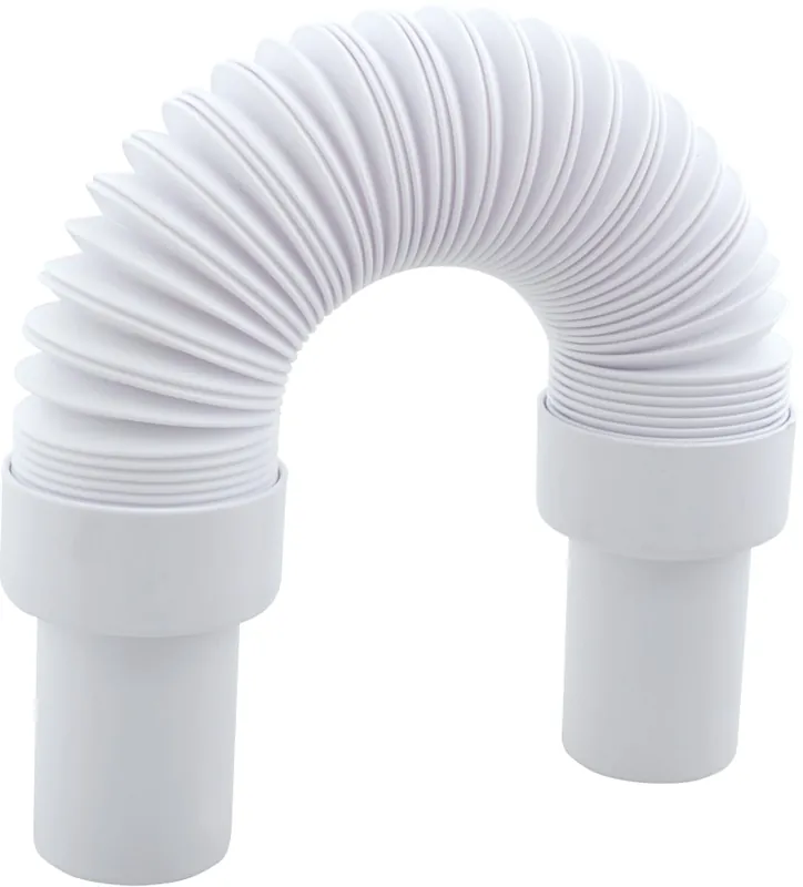 McAlpine flexibele afvoerbuis 40mm x 40mm (klem x klem) 900mm lengte PP wit 0050406 Lage Prijs