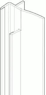 Novellini afwaterings strip R51KUAH1-TR Premium