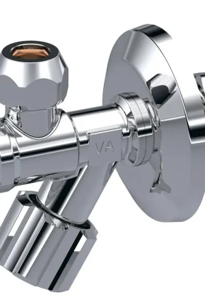 Direct Verzonden Raminex hoekstopkraan met filter 15x10mm voor wastafel, bidet en toiletreservoir chroom 1200005