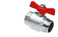 Bonfix kogelkraan 1/2 inch binnendraad x 1/2 inch buitendraad plusvlindergreep 92325 Gecertificeerd
