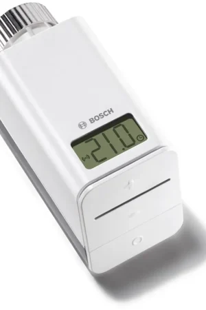 Gratis Retour Bosch thermostaatknop M30x1,5 elektromotor bereik 5-30°C met klokprogramma wit 7736701574