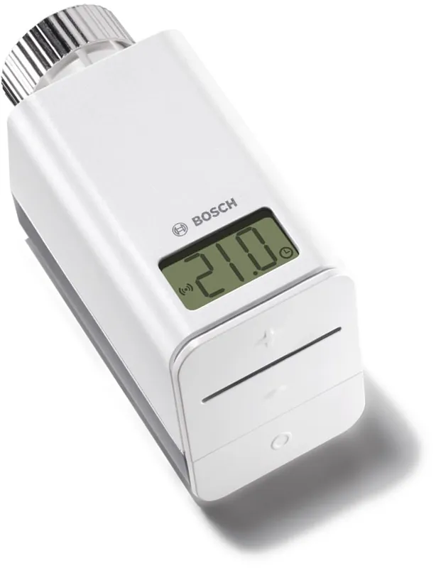 Gratis Retour Bosch thermostaatknop M30x1,5 elektromotor bereik 5-30°C met klokprogramma wit 7736701574