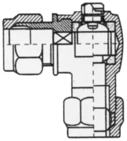 BPE kogelkraan / kogelafsluiter haaks 2x 15mm knel chroom 43215 Populair