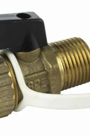 BPE Vul- / aftapkraan 1/2" buitendraad messing met knop 60521 Hoge Kwaliteit