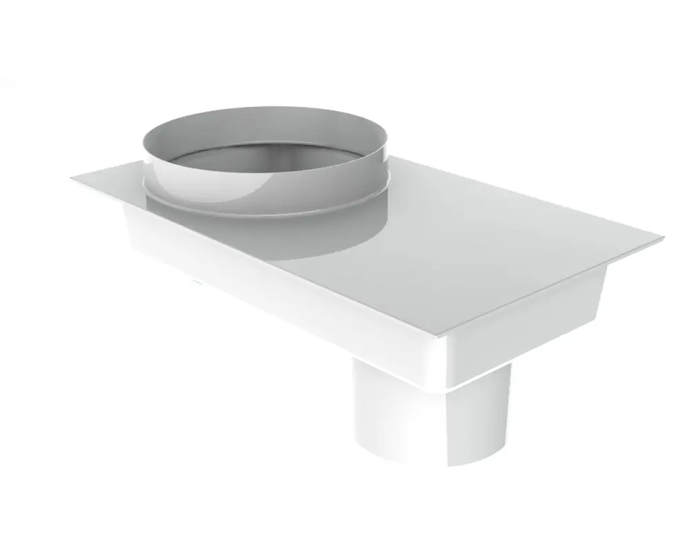 Burgerhout adapter metaal 80-80 - 80/125 400453876 Hete Deal
