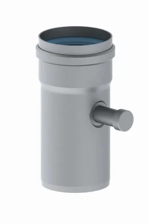 Burgerhout Alu-fix rookgasbuis, verlengpijp, aluminium, lengte 175mm, meetnippel 80mm 400353831 Bestseller