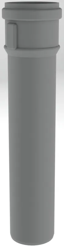 Weekendaanbieding Burgerhout Bm-PP rookgasafvoerbuis 100x250mm PP grijs 400452130