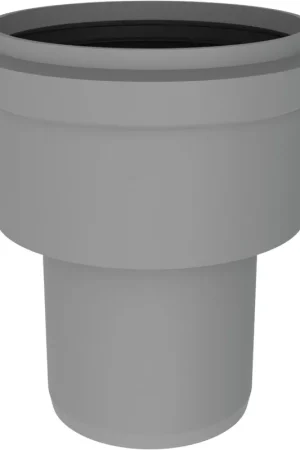 Bestseller Burgerhout Bm-PP verloopstuk 60-80mm PP vergrotend grijs 400470222