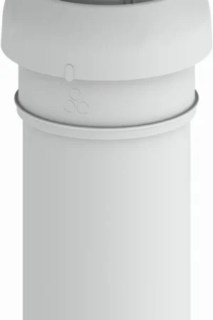Burgerhout EasySafe rookgaspijp 60/100mm concentrisch l=250mm PP wit 410470870 Beperkt Aanbod